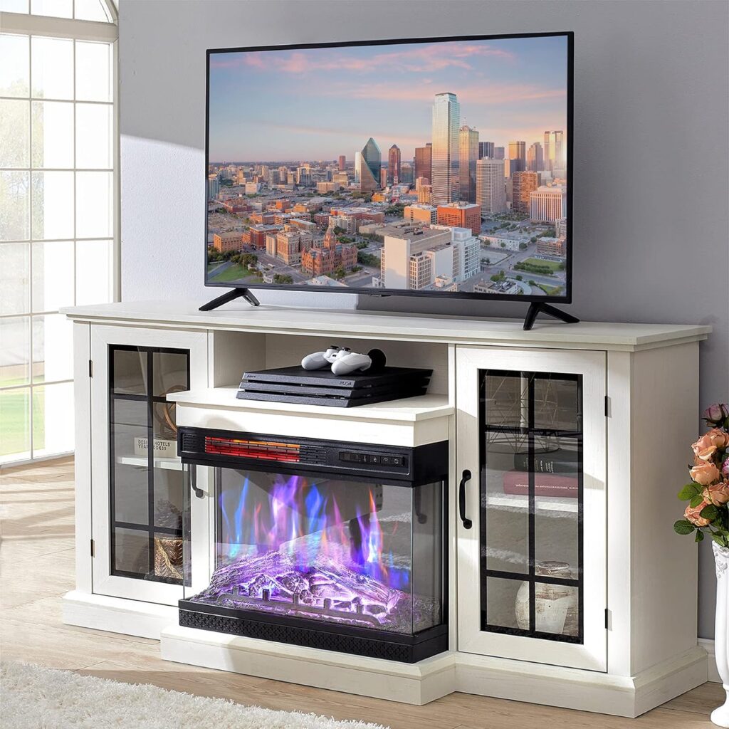 Best Rated Electric Fireplace TV Stand